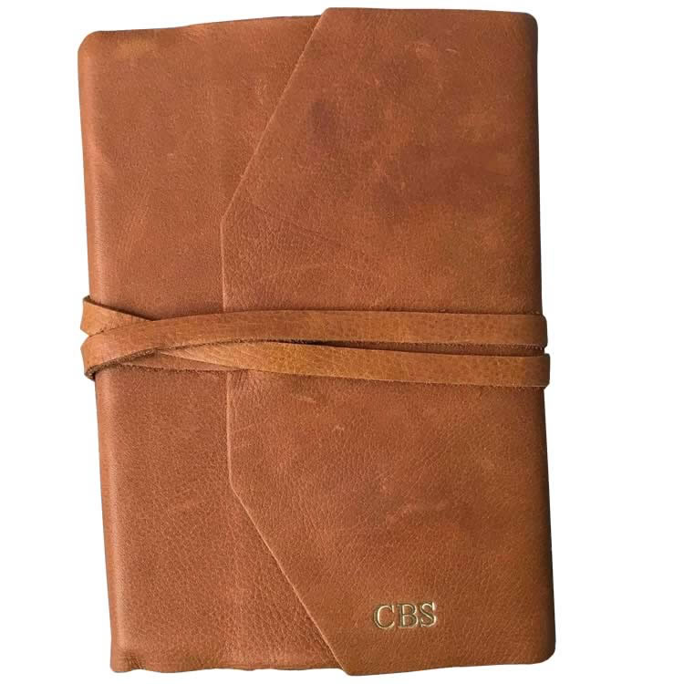 Vintage Leather Wrap Journal