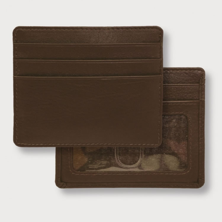Minimalist Card Holder (Brown)